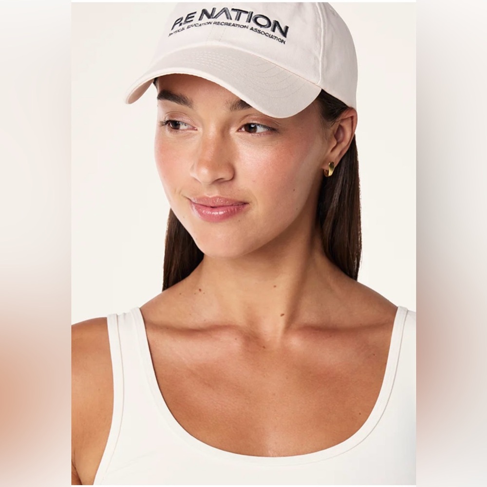 NWT P.E Nation Homage Cap in Light Pink